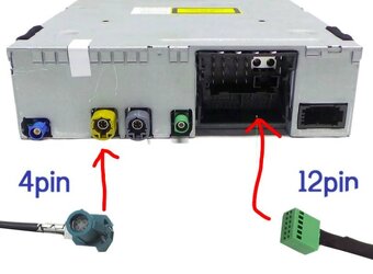 Bluetooth adapter AUDI RNS COLUMBUS RNS-E - 19