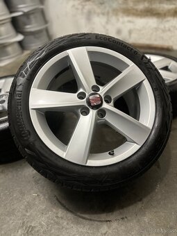 Letná sada 5x100 R16 , 215/45/16 - VW Polo, Fabia, Rapid - 19