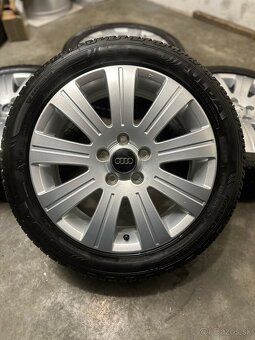 Zimná sada 5x112 R17 , 205/50/17 - Superb, Octavia, Golf - 19