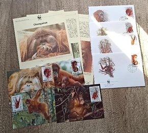 Exkluzívna kolekcia WWF - známky, FDC, pohladnice - 19