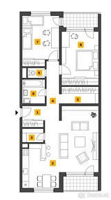 Nadštandardný 3i byt 100m2 + podzemná garáž 18m2 - 19