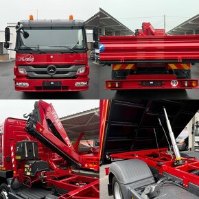 MERCEDES-BENZ ATEGO 1222 SKLÁPAČ S3 HYDRAULICKÁ RUKA FASSI - 19