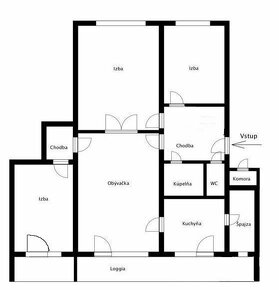 MIKELSSEN - Na predaj 4 izbový byt vo vyhľadávanej štvrti Ra - 19