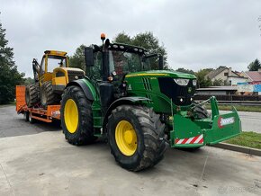 John deere 6215R + čelní nakladač TRIMA - 19