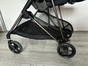 Športový kočík Cybex Melio Magic Black + podložka Bjällra - 19