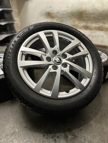 Zimná sada 5x112 R17 , 205/50/17 Audi A3, Passat, Golf, Octa - 19