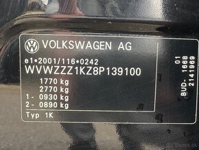 Vw golf 5 benzin 132 tisíc km - 19