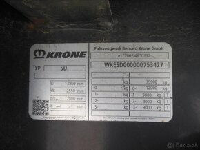 Krone SD, LowDeck, SAF, Zvedací nápr - 19