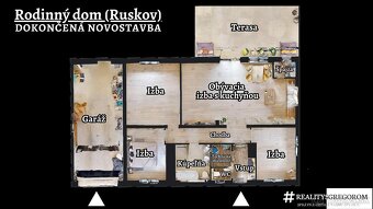 Novostavba, Ruskov, 140 m2, dokončený interiér, 7-a pozemok - 19