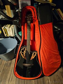 Ovation CE44-5 Celebrity Elite Black Elektroakustická gitara - 19