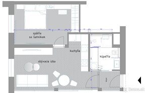 Luxusný NP v novostavbe Bajkalská, možnosť zmeny na byt - 19