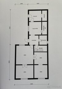 Na predaj 4-izbový RD v obci Veľký Kýr, pozemok 900m2 - 19