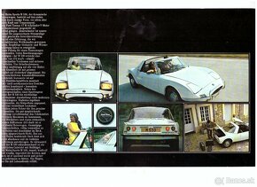 prospekty RENAULT  8 GORDINI a MATRA SPORTS M 530 - 19