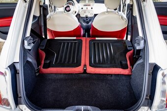 Fiat 500 1,2 (panoramatické okno, červená koža, kúpené v SR) - 19