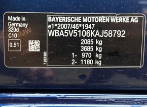 BMW Rad 3 320d G20 190PS AT/8 2020  ✅ODPOCET DPH✅ - 19