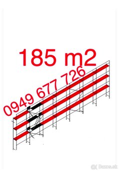 Predám lešenie stavebné lešenie certifikované pozinkované - 19