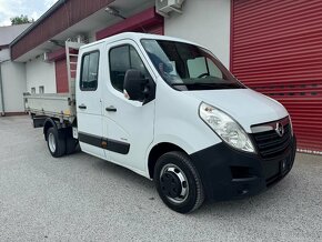 Opel Movano 2,3 dCi 7 miestny 3 stranný sklápač SK doklady - 19