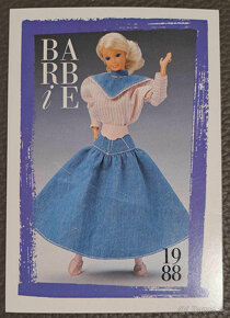 Na predaj zberatelske Barbie karticky roky 1980-89 - 19