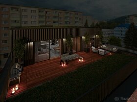 Luxusný 3 - izbový byt so strešnou terasou v novostavbe - 19