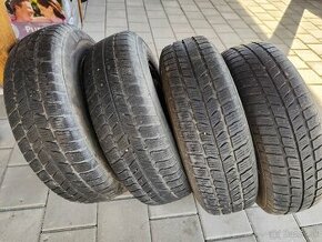 Zimné pneumatiky na plechových diskoch 175/80 r14