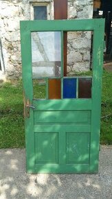 Staré drevené dvere - 1