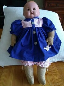 Starožitná bábika vyrobená v Nemecku
