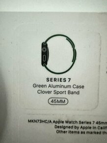 Apple watch 7 green - 45mm