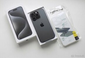 IPhone 15 Pro 256GB Černý Titan NOVÝ