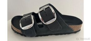 Nove damske slapky Birkenstock, c. 37, cierne