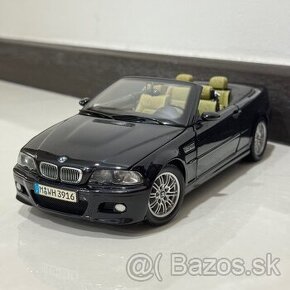 1:18 Kyosho BMW M3 E46 Cabriolet (Black) Dealer Edition