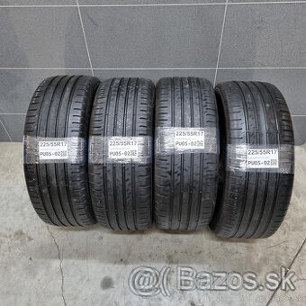 Letné pneumatiky 225/55 R17 CONTINENTAL DOT2218