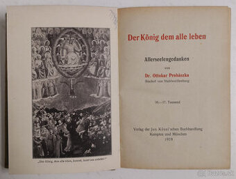 Der König dem alle leben 1919 - 1