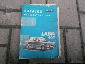 Predám kniha Katalóg náhradných dielov na Lada 1600 - 1