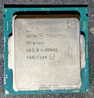 Predam CPU Intel i7 6700K