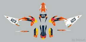 Moto Polep / Wrap KTM EXC-F, EXC, SX, SXW, XC 2016 - 2024