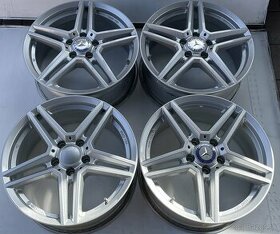 5x112 R18 Rial M10 strieborne ET 38