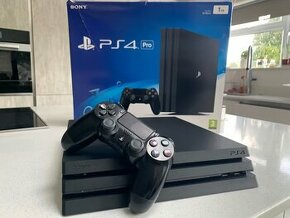 Ps4 PRO 1TB Black- Top stav - 1