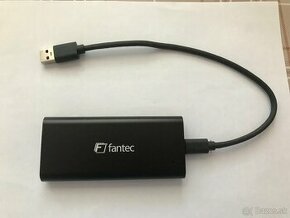 Externy box FANTEC M.2. NVme+ssd nvme samsung 980 512gb