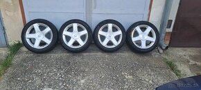 Alu 5x108 r17 Peugeot letné pneumatiky 225/50r17 Michelin