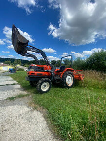 Kubota GL23 s nakladačom + rotavátor