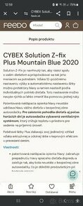 Predám  CYBEX Solution Z-Fix Plus mountain blue 2020