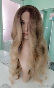 Lace front blond parochňa