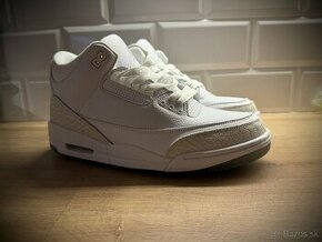 Nike Air Jordan III Pure White - 100% STAV