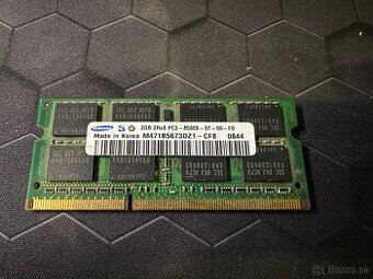 RAM Pamate 2GB DDR3 SO-DIMM