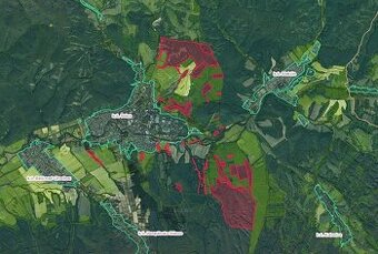 Snina – 595 m2 LESOV (Urbáru) – PREDAJ