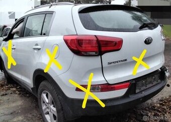 DVERE KIA SPORTAGE 1.6 GDI 2015 MOTOR G4FD, PREVODOVKA ZG77F