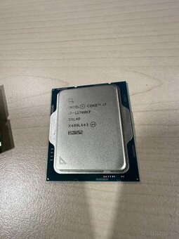 Predám Intel Core i7 12700KF 12C/20T Socket 1700