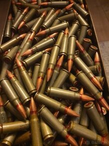 Predám CIPovane strelivo 7.62x39 mm lakovane