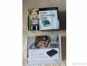 2x ADSL modem/router (USB alebo RJ-11) - 1