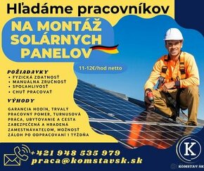 Montáž solárnych panelov